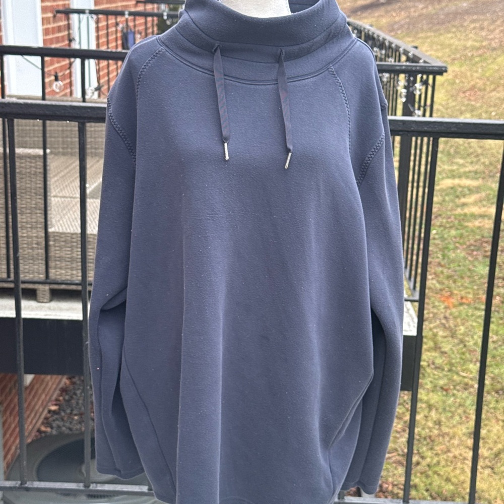 SPANX Navy Blue Tunic Top Size 3X